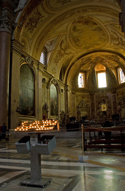 Prayer Candles Basilica, Rome